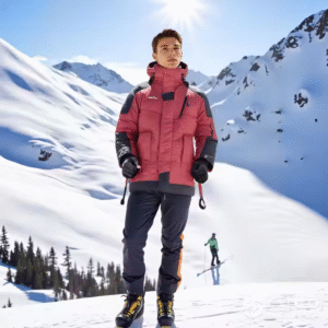 Windproof Thick Snow Down Clothing Winter Waterproof Ski Jacket Mens